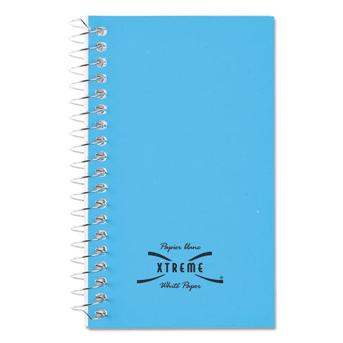 Image of National® 31220 Paper Blanc Xtreme White Wirebound Memo Books, Narrow Rule, Randomly Assorted Cover Color, (60) 5 x 3 Sheets