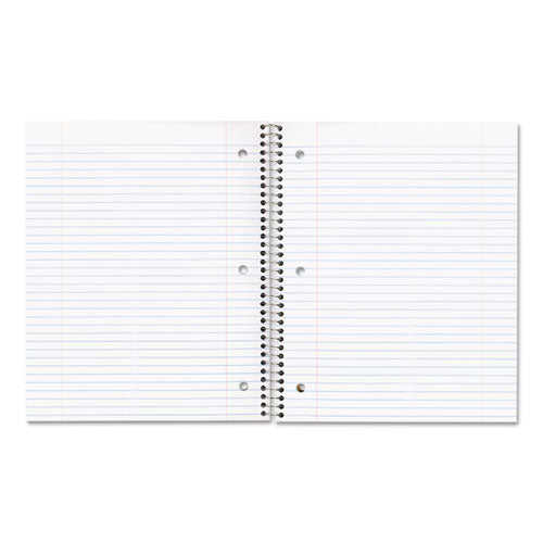Image of National® 33709 Single-Subject Wirebound Notebooks, Medium/College Rule, Randomly Assorted Kolor Kraft Front Covers, (80) 11 x 8.88 Sheets