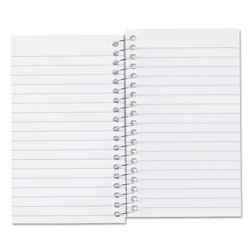 Image of National® 31220 Paper Blanc Xtreme White Wirebound Memo Books, Narrow Rule, Randomly Assorted Cover Color, (60) 5 x 3 Sheets