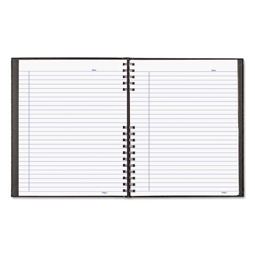 Image of Blueline® A10200.BLK NotePro Notebook, 1-Subject, Medium/College Rule, Black Cover, (100) 11 x 8.5 Sheets