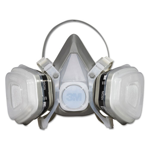 Image of 3M 52P71 Dual Cartridge Respirator Assembly 52p71, Organic Vapor/p95, Medium