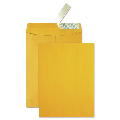 Image of Quality Park High Bulk Redi-Strip Catalog Envelope, #13 1/2, Cheese Blade Flap, Redi-Strip Adhesive Closure, 10 x 13, Brown Kraft, 250/CT