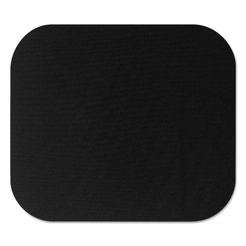 Image of Fellowes® 58024 Polyester Mouse Pad, 9 x 8, Black