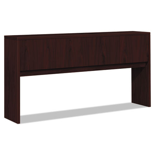 Image of HON® H10534.NN 10500 Series Stack-On Storage Unit, 72w X 14.63d X 37.13h, Mahogany