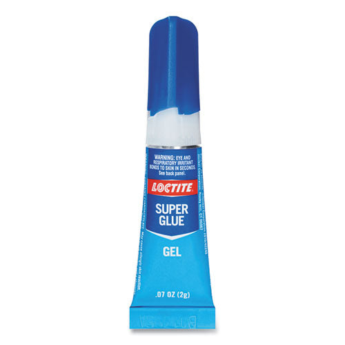 Image of Loctite® 1255800 Super Glue Gel Tubes, 0.07 Oz, Dries Clear, 2/pack