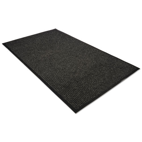Image of Guardian 64030520 Golden Series Dual Rib Indoor Wiper Mats, Rectangular, Brown Carpeted Surface, 36" x 60"