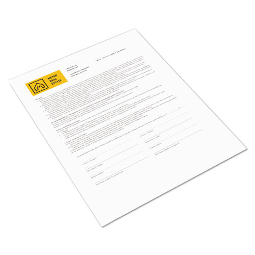 Image of xerox 3R12435 Revolution Digital Carbonless Paper, 1-Part, 8.5 X 11, White, 500/ream