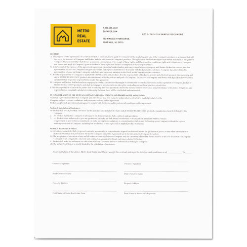 Image of xerox 3R12435 Revolution Digital Carbonless Paper, 1-Part, 8.5 X 11, White, 500/ream