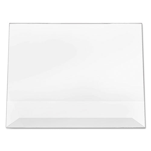 Image of deflecto® 66701 Classic Image Slanted Sign Holder, Landscaped, 11 x 8.5 Insert, Clear
