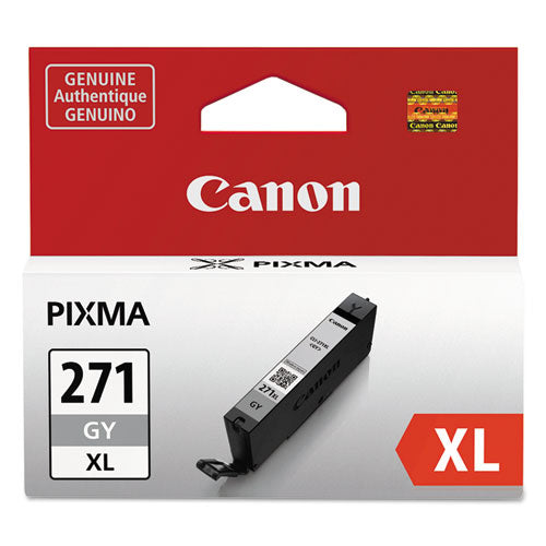 Image of Canon® 0340C001 0340c001 (cli-271xl) High-Yield Ink, Gray