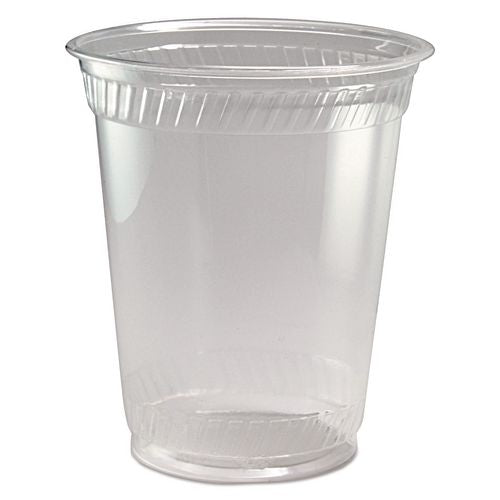 Image of Fabri-Kal® 000000000009502053 Kal-Clear PET Cold Drink Cups, Squat, 12 oz to 14 oz, Plastic, Clear, 50/Sleeve, 20 Sleeves/Carton