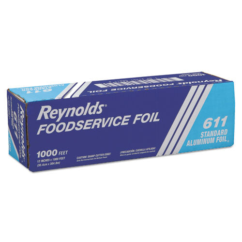 Image of Reynolds Wrap® 000000000000000611 Standard Aluminum Foil Roll, 12" x 1,000 ft