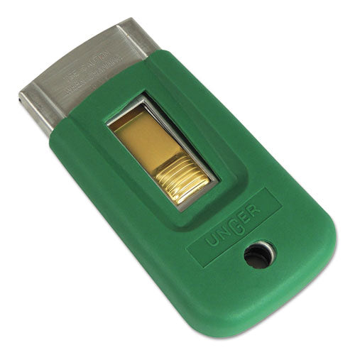 Image of Unger® SR040 ErgoTec Safety Scraper with Rubber Cover, 1.5" Blade