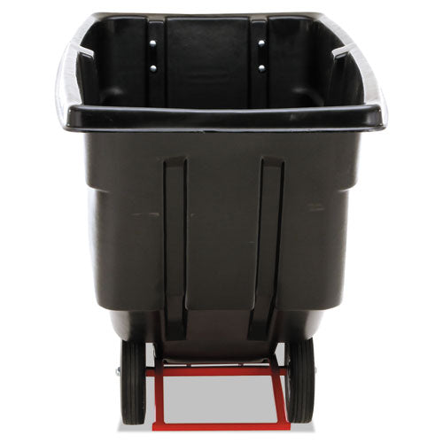 Image of Rubbermaid® Commercial FG131400BLA 1 cu yd BRUTE Rotomolded Tilt Truck, 850 lb Capacity, Black