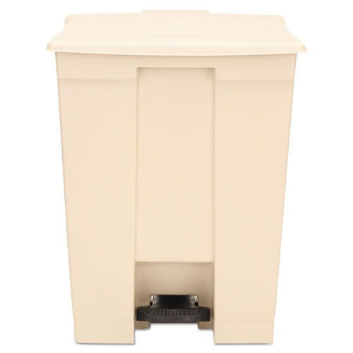 Image of Rubbermaid® Commercial FG614500BEIG Legacy Step-On Receptacle, 18 gal, Polyethylene, Beige