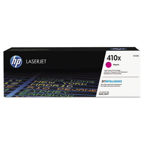 Image of HP CF413X HP 410x, (cf413x) High-Yield Magenta Original Laserjet Toner Cartridge