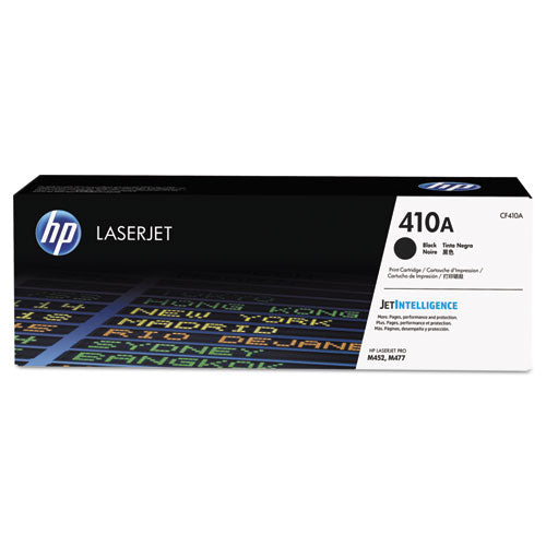 Image of HP CF410A HP 410a, (cf410a) Black Original Laserjet Toner Cartridge