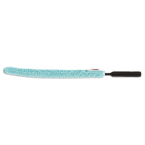 Image of Rubbermaid® Commercial HYGEN FGQ85000BK00 Hygen Quick-Connect Flexible Dusting Wand, 28.75 X 3.25