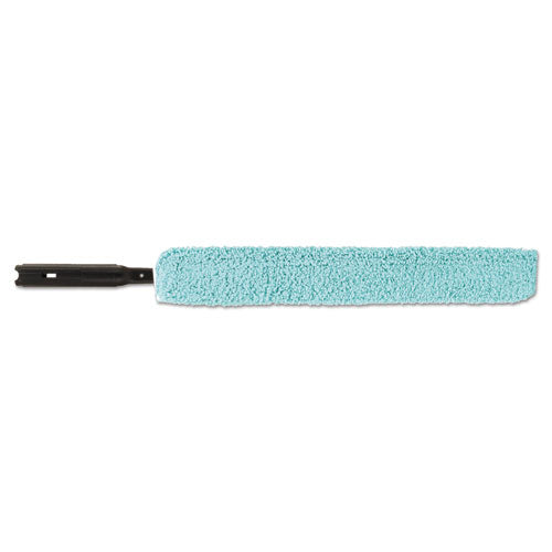 Image of Rubbermaid® Commercial HYGEN FGQ85000BK00 Hygen Quick-Connect Flexible Dusting Wand, 28.75 X 3.25