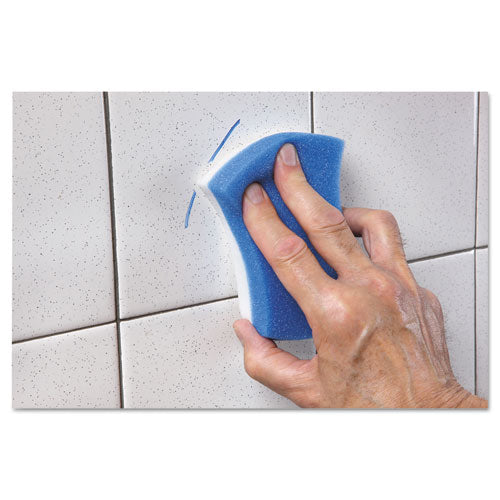 Image of Scotch-Brite PROFESSIONAL 4004CC Easy Erasing Pad 4004, 2.8 x 4.5, Blue/White, 12/Carton
