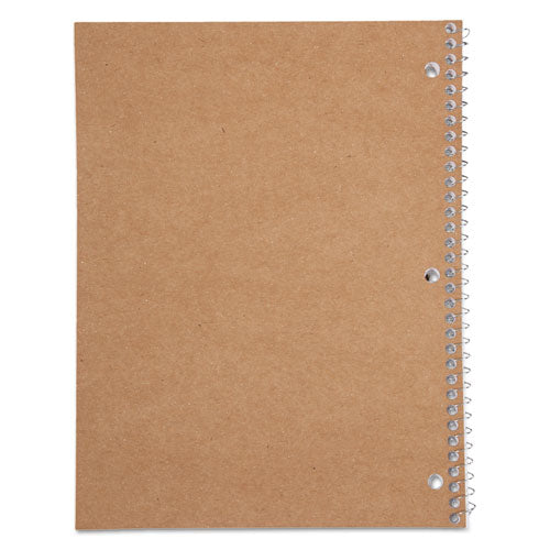 Image of Mead® 05512 Spiral Notebook, One-Subject, Medium/College Rule, Randomly Assorted Cover Color, (70) 10.5 x 7.5 Sheets