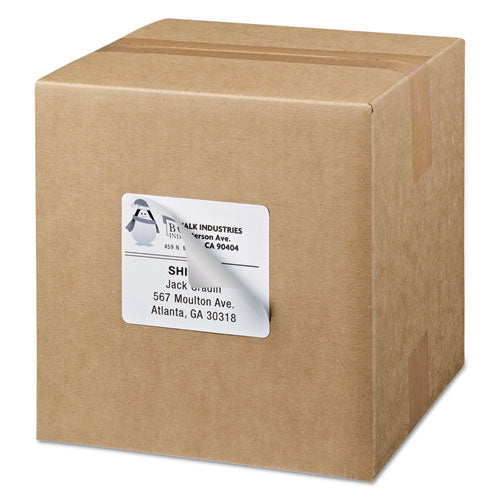 Image of Avery® 95905 Shipping Labels W/ Trueblock Technology, Inkjet/laser Printers, 3.33 X 4, White, 6/sheet, 500 Sheets/box
