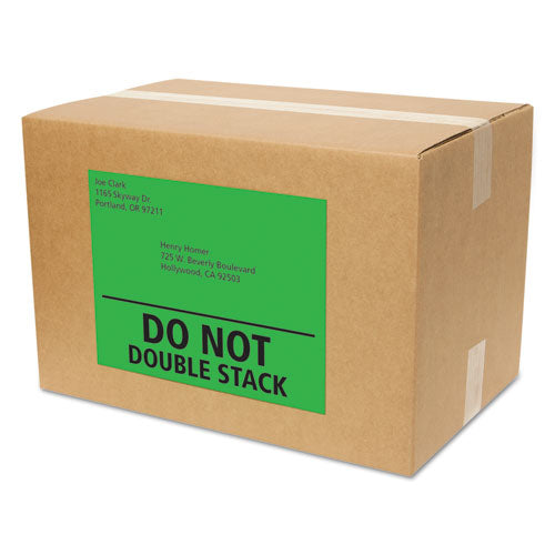 Image of Avery® 5940 High-Visibility Permanent Laser ID Labels, 8.5 x 11, Neon Green, 100/Box