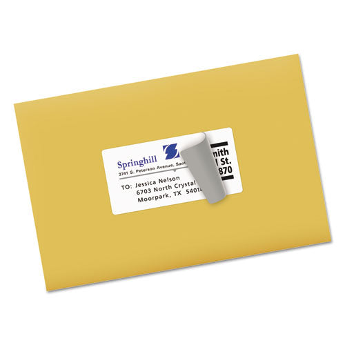 Image of Avery® 08363 Shipping Labels W/ Trueblock Technology, Inkjet Printers, 2 X 4, White, 10/sheet, 50 Sheets/box