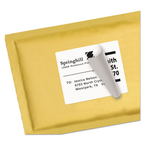 Image of Avery® 08164 Shipping Labels W/ Trueblock Technology, Inkjet Printers, 3.33 X 4, White, 6/sheet, 25 Sheets/pack