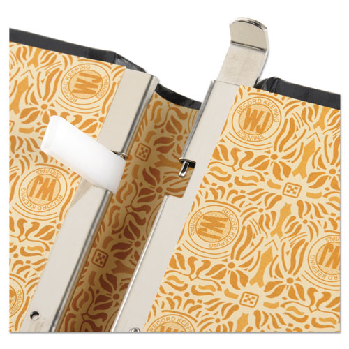 Image of Wilson Jones® W0395-11 Looseleaf Corporation Minute Book, 1-Subject, Unruled, Black/Gold Cover, (250) 11 x 8.5 Sheets