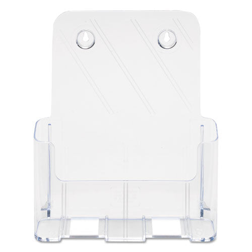 Image of deflecto® 77001 Docuholder For Countertop/wall-Mount, Magazine, 9.25w X 3.75d X 10.75h, Clear