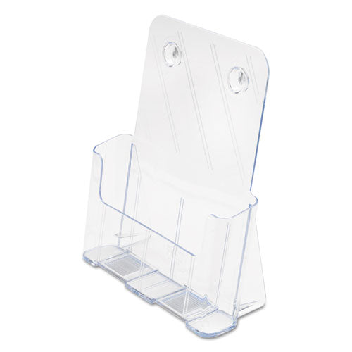 Image of deflecto® 77001 Docuholder For Countertop/wall-Mount, Magazine, 9.25w X 3.75d X 10.75h, Clear