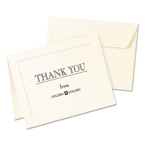 Image of AveryÂ® Note Cards With Matching Envelopes, Inkjet, 80 Lb, 4.25 X 5.5, Embossed Matte Ivory, 60 Cards, 2 Cards/sheet, 30 Sheets/pack