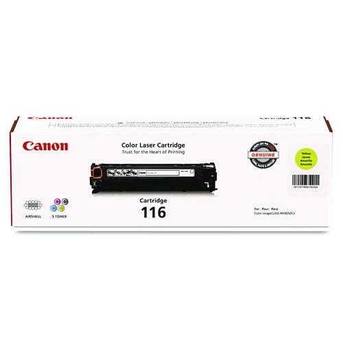 Image of Canon® 1977B001 1977b001 (116) Toner, 1,500 Page-Yield, Yellow
