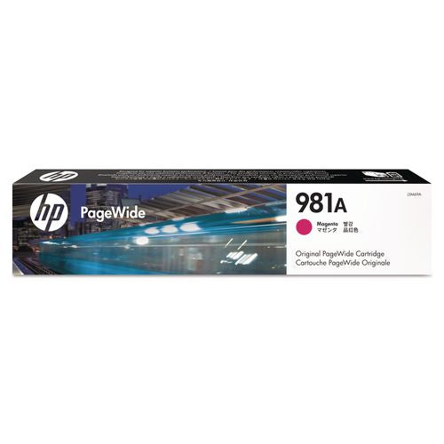 Image of HP J3M69A HP 981a, (j3m69a) Magenta Original Pagewide Cartridge