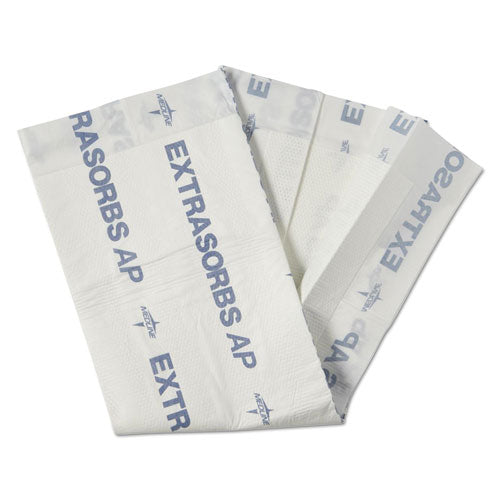 Image of Medline EXTRASORB3036 Extrasorbs Air-Permeable Disposable DryPads, 30 x 36, White, 70/Carton