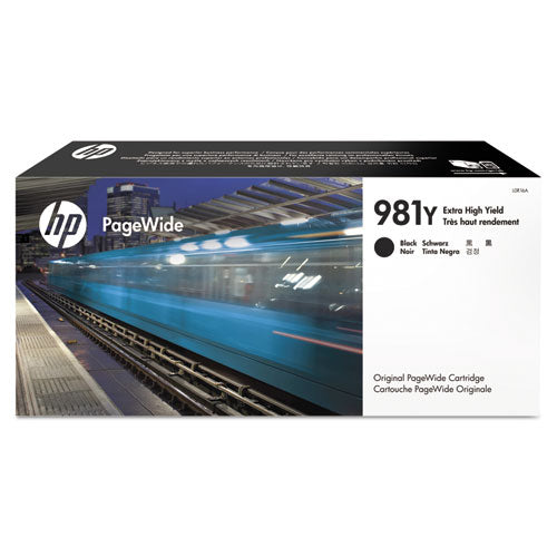 Image of HP L0R16A HP 981y, (l0r16a) Extra High-Yield Black Original Pagewide Cartridge