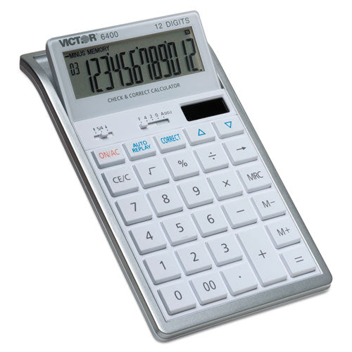 Image of Victor® 6400 6400 Desktop Calculator, 12-Digit Lcd