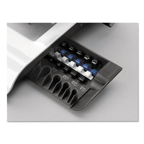 Image of Fellowes® 5006501 Star+ 150 Manual Comb Binding Machine, 150 Sheets, 17.69 X 9.81 X 3.13, White