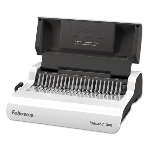 Image of Fellowes® 5216701 Pulsar Electric Comb Binding System, 300 Sheets, 17 X 15.38 X 5.13, White
