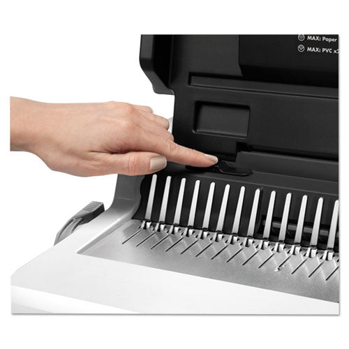 Image of Fellowes® 5216701 Pulsar Electric Comb Binding System, 300 Sheets, 17 X 15.38 X 5.13, White