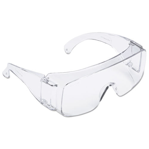 Image of 3M TGV01-100 Tour-Guard V Protective Eyewear, Frameless OTG, Clear Single Lens, 100/Carton
