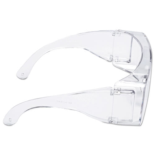 Image of 3M TGV01-100 Tour-Guard V Protective Eyewear, Frameless OTG, Clear Single Lens, 100/Carton