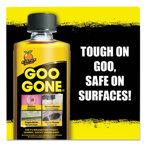 Image of Goo Gone® 2087 Original Cleaner, Citrus Scent, 8 Oz Bottle, 12/carton