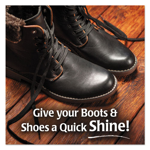 Image of WEIMAN® 91CT Leather Wipes, 1-Ply, 7 x 8, White, 30/Canister, 4 Canisters/Carton