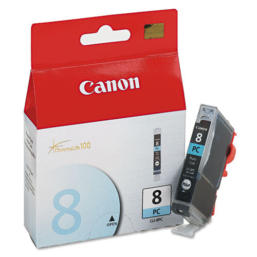 Image of Canon® 0624B002 0624b002 (cli-8) Ink, 450 Page-Yield, Photo Cyan