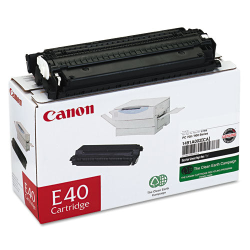 Image of Canon® 1491A002 1491a002 (e40) Toner, 4,000 Page-Yield, Black