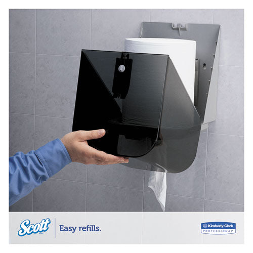 Image of Scott® 01010 Essential Center-Pull Towels, Absorbency Pockets, 2-Ply, 8 x 15, White, 500/Roll, 4 Rolls/Carton