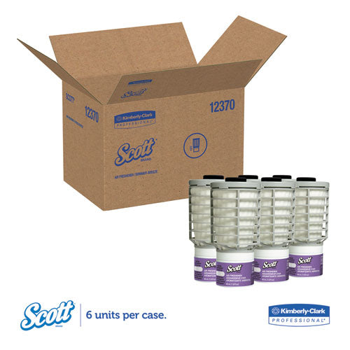 Image of Scott® 12370 Essential Continuous Air Freshener Refill, Summer Fresh, 48 Ml Cartridge, 6/carton
