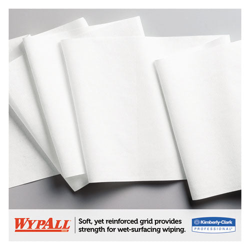 Image of WypAll® 05820 L30 Towels, Center-Pull Roll, 9.8 x 15.2, White, 300/Roll, 2 Rolls/Carton